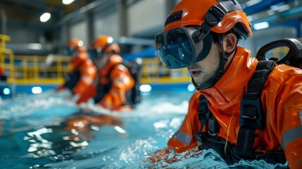 Virtual Reality Training for Flood Rescue Operations