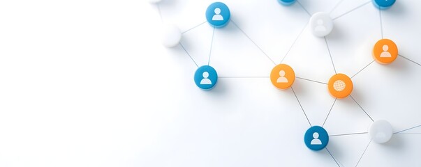 Obraz premium Interconnected Banking System - Conceptual Art Representing Global Finance and Monetary Policy Through Financial Threads