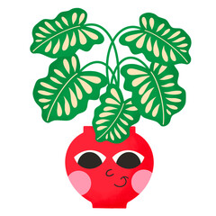 Cute Plant Happy Emotion