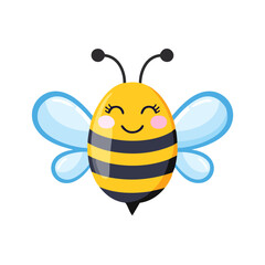 Obraz premium Bumblebee Insect Bug Animal Animation Kawaii Character Pest 