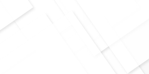 Abstract line light vector triangle square technology carve shapes. modern white and grey gradient color geometric backdrop design cube pattern background for website banner.