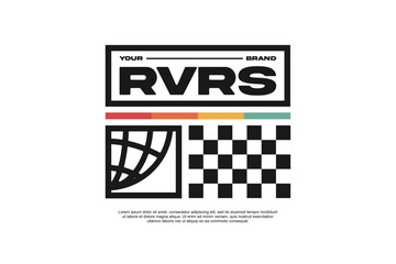 Streetwear futuristic concept suitable for printing	