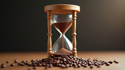 Time Brews Hourglass Coffee Dreams Concept 01