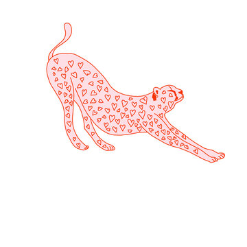 illustration of a panter