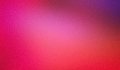 Elegant magenta red blue smooth color grainy gradient summer poster design. Soft gentle gradient grainy, noisy, bright, shine summer poster and banner
