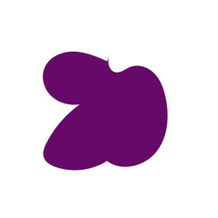 Purple orange abstract shapes vectors