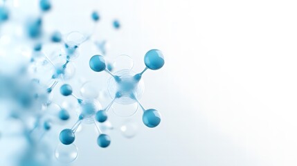 Molecular Assembly Intricate Nanoscale Structures - 3D Render of Self-Assembling Molecules Showcasing Precision in Molecular Engineering and Advanced Science Concepts