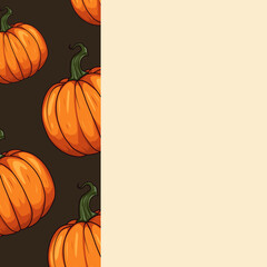 halloween pumpkins background