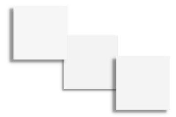 Social media post interface mockup with shadow. Social media mobile app page template design for user carousel post feed. Minimal design interface mobile app template of popular social network