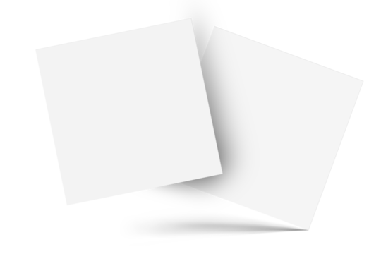 Social media post interface mockup with shadow. Social media mobile app page template design for user carousel post feed. Minimal design interface mobile app template of popular social network