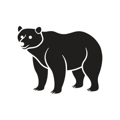 Beer silhouette vector style illustration.