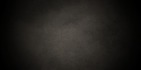 Dark Black background texture, old vintage charcoal black backdrop paper with watercolor. Abstract background with black wall surface, black stucco texture. Black gray satin dark texture luxurious. 
