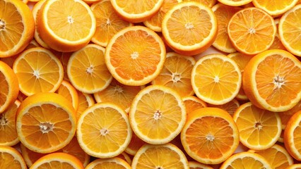 Background of sliced and whole oranges , fruits, citrus, juicy, fresh, vibrant, healthy, organic, vitamin C