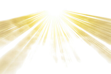 Transparent Golden Rays Abstract Background - A Radiant Burst of Light