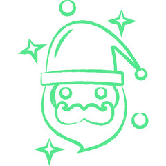  Christmas, New Year Vector Icon element, Isolated white background