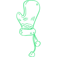  Christmas, New Year Vector Icon element, Isolated white background