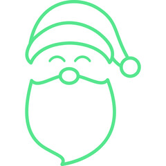  Christmas, New Year Vector Icon element, Isolated white background