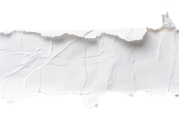 Transparent Torn Paper Texture: A Grunge Overlay for Creative Designs