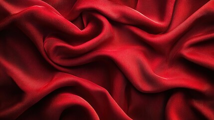 Obraz premium A deep red background with a velvety texture =