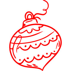  Christmas, New Year Vector Icon element, Isolated white background