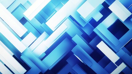 Obraz premium abstract background with Blue arrows moving forward in a white and blue color theme symbolize progress and direction.
