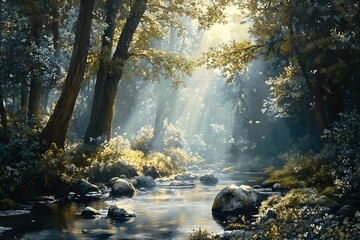 Enchanted Forest Stream