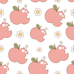 apple seamless pattern