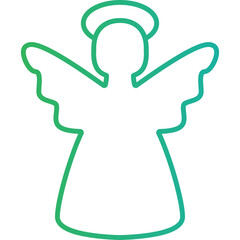 Christmas, New Year Vector Icon element, Isolated white background