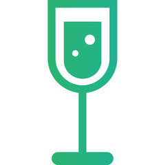 Christmas, New Year Vector Icon element, Isolated white background