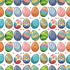 Colorful Easter Egg Pattern