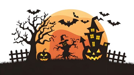 pumpkin silhouette