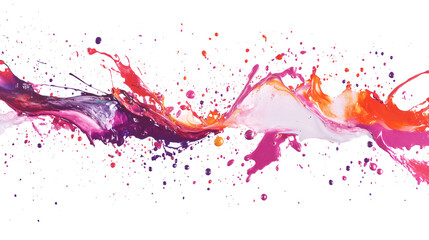 colorful splatter on a white background a colorful splatter on a white background  paint, color, splattered, colorful, splashing, splash, creativity, artistic, ink, background, art, abstract, design