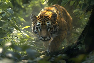 Tiger in the Jungle
