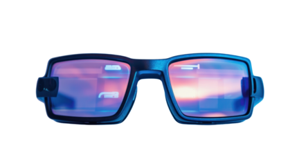 Virtual reality VR headset on white background