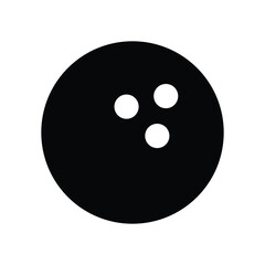 bowling ball icon