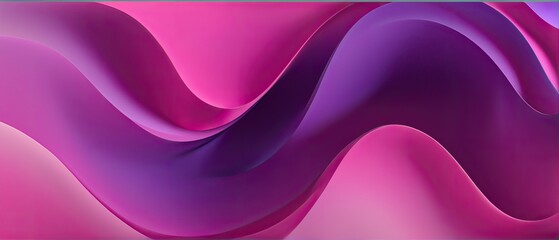 Obraz premium Abstract Pink and Purple Wavy Pattern