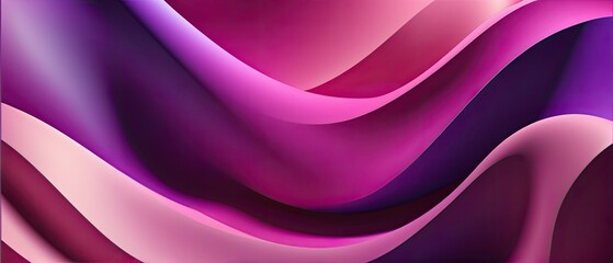 Fototapeta premium Abstract Purple and Pink Swirls