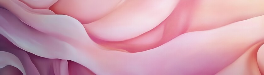 Abstract Pink and White Textured Swirls