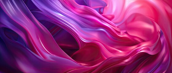 Obraz premium Abstract Colorful Swirling Liquid Texture