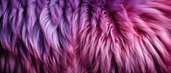 Fototapeta premium Purple and Pink Fur Texture