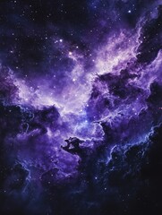 Fototapeta premium Galaxy Background with Stars