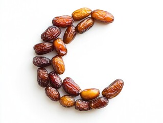 Obraz premium Dates in c shape