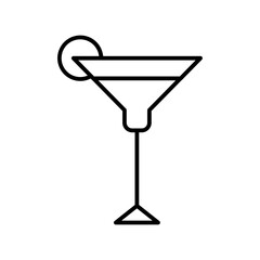 cosmopolitan line icon