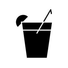 cocktail glyph icon