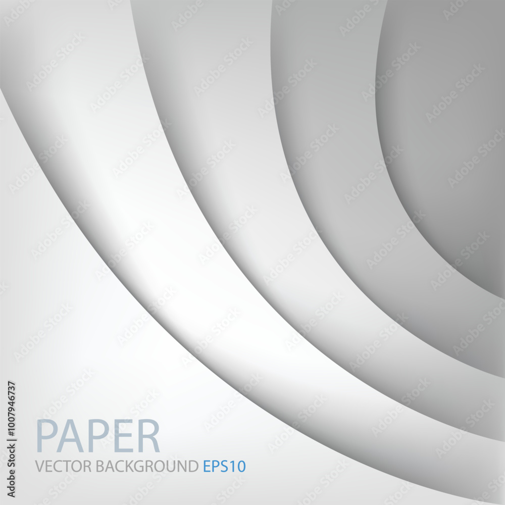 Poster graphic vector curve line overlap background for text and message design