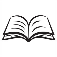 Books Icons - Vector Line. Editable Stroke illustration