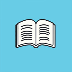 Books Icons - Vector Line. Editable Stroke illustration