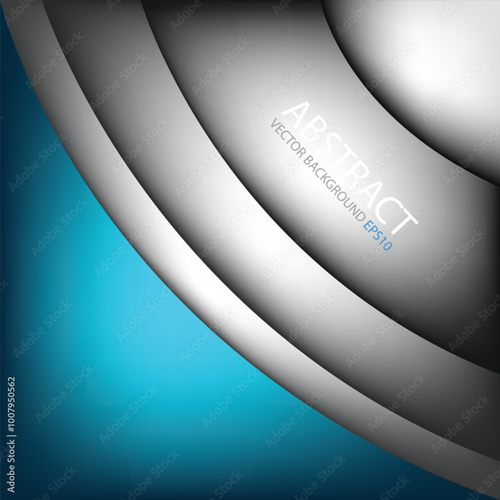Poster graphic vector curve line overlap background for text and message design