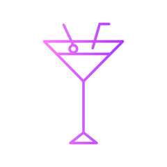 manhattan gradient icon