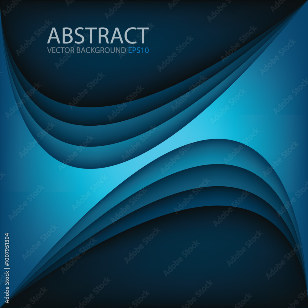Aufkleber graphic vector curve line overlap background for text and message design
